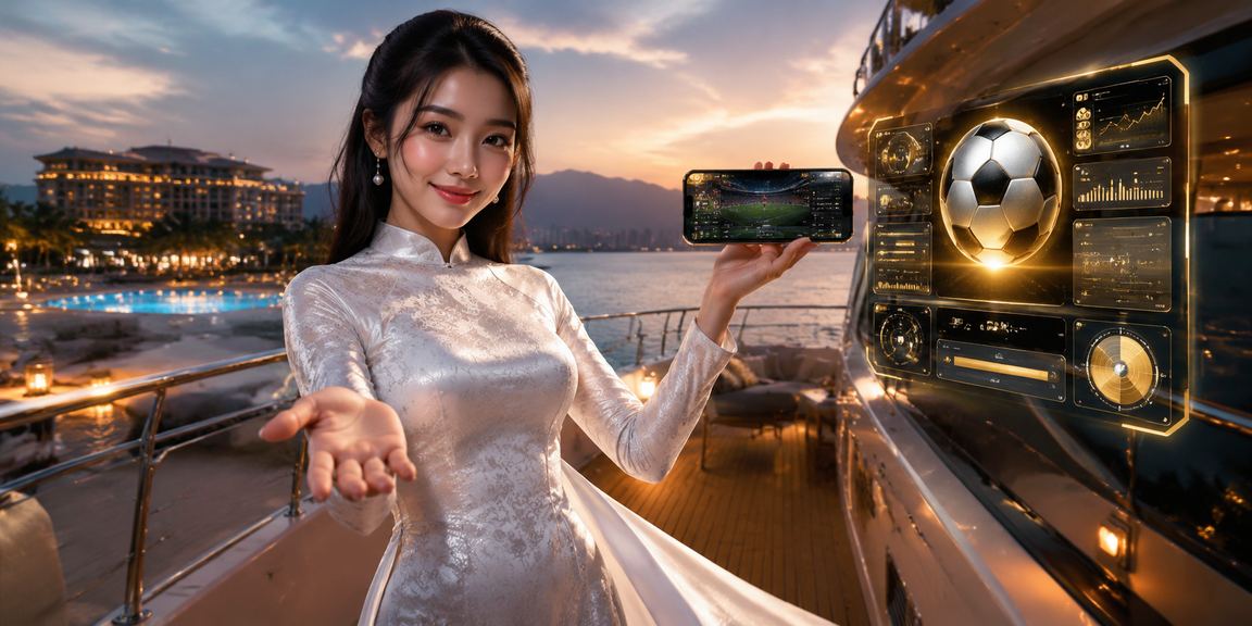 Khung cảnh casino VIP cùng trang phục áo dài truyền thống tại Nha Trang